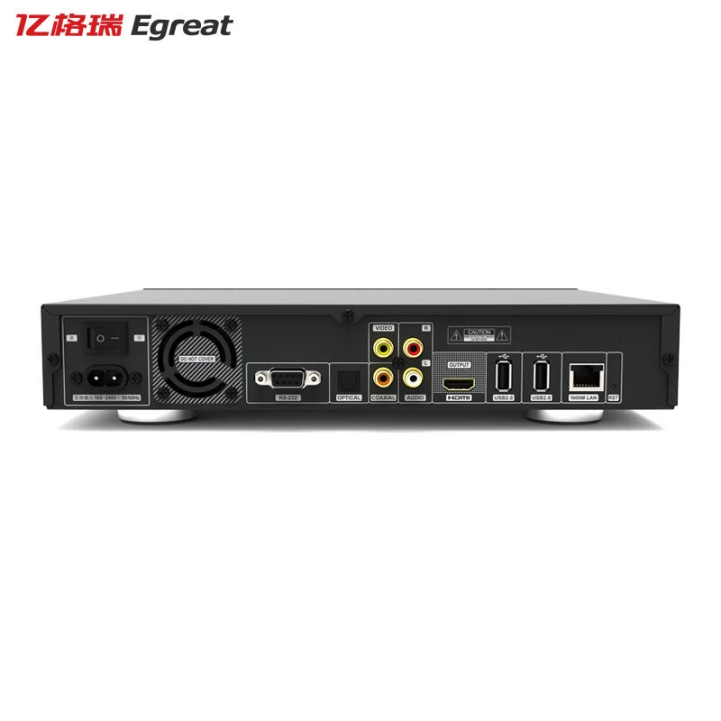 Egreat T9 4K UHD Blu-ray 3D / HDR Media Player with 4TB Drive - Image 2